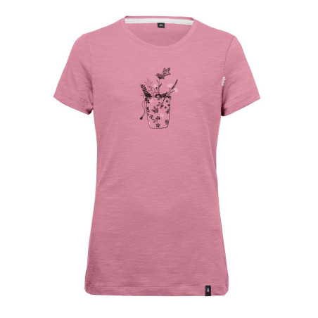 GANDIA CHALKBAG FLOWER-ROSE-140 dětské tričko růžové