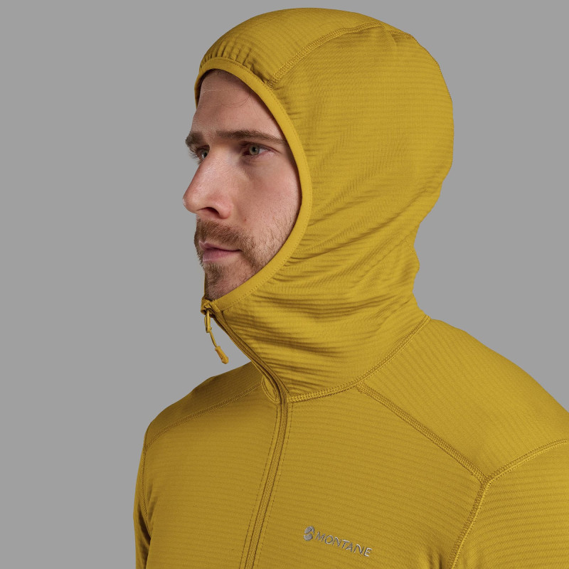 PROTIUM LITE HOODIE-GINKGO GOLD-M pánská mikina žlutá 