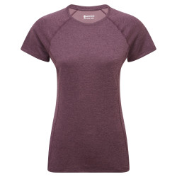 FEM DART T-SHIRT-MULBERRY-UK18/XXL dámské triko hnědofialové