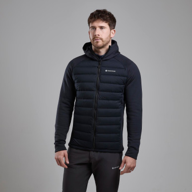 COMPOSITE HOODIE-BLACK-XXL pánská bunda černá