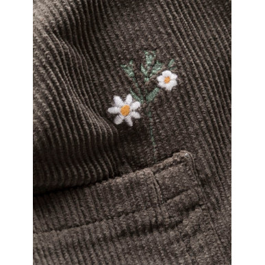 MAGDALENA-DARK GREY-44 dámské kalhoty tmavě šedé