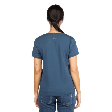 ISEO TIME TO CHILL-DARK BLUE-46 dámské tričko tmavě modré