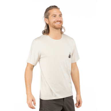 SCARY SCREAM-SAND-M pánské tričko pískové