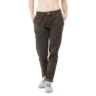 MAGDALENA-DARK GREY-44 dámské kalhoty tmavě šedé