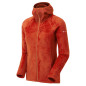 FEM PROTIUM XPD HOODIE-SAFFRON RED-UK16/XL dámská bunda červená