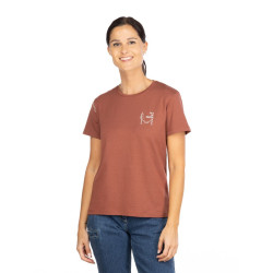 ISEO OUT OF ORDER-BRICK-36 dámské tričko cihlové