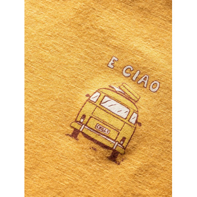 GANDIA E-CIAO-OCHRE-32 dámské tričko okrové