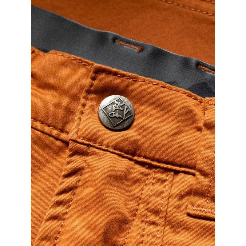 WILDER KAISER-ORANGE BROWN-L pánské 3/4 kalhoty oranžovo hnědé