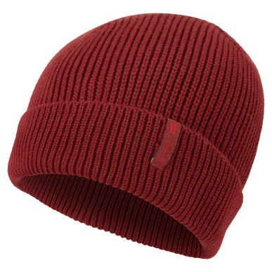 BREW BEANIE-DARK MAPLE-ONE SIZE unisex čepice tmavě červená