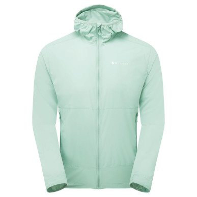 FEATHERLITE HOODIE-SEA MIST-XL pánská bunda mentolová
