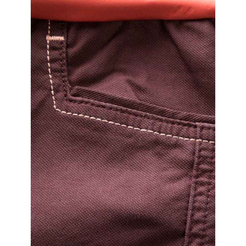 SARAH 2.0-CHOCOLATE RED-36 dámské kalhoty hnědé