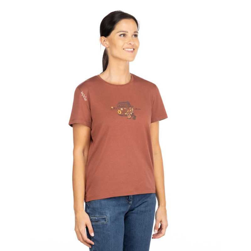 ISEO OUT IN NATURE-BRICK-44 dámské tričko cihlové