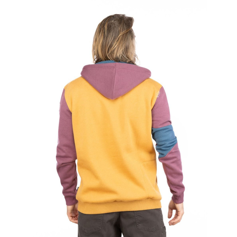 HELSINKI-OCHRE-XS pánská mikina okrová