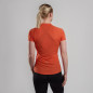 FEM DART NANO ZIP T-SHIRT-TIGERLILY-UK14/L dámské triko oranžové FEM DART NANO ZIP T-SHIRT-TIGERLILY-UK14/L dámské triko oranžové
