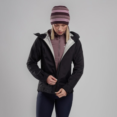 FEM FIREBALL LITE HOODIE-MOONSCAPE-UK10/S dámská bunda šedofialová