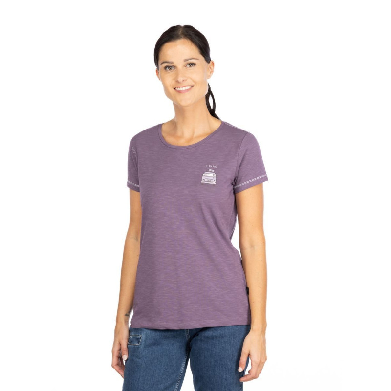 GANDIA E-CIAO-DARK VIOLET-38 dámské tričko tmavě fialové