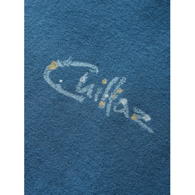 ISEO FLORAL LOGO-DARK BLUE-38 dámské tričko tmavě modré