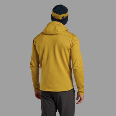 FURY XT HOODIE-GINKGO GOLD-L pánská mikina žlutá