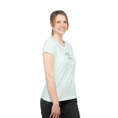 GANDIA OUT IN NATURE-AQUA-40 dámské tričko jasně tyrkysové
