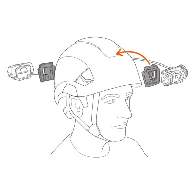 XENA svítilna černožlutá