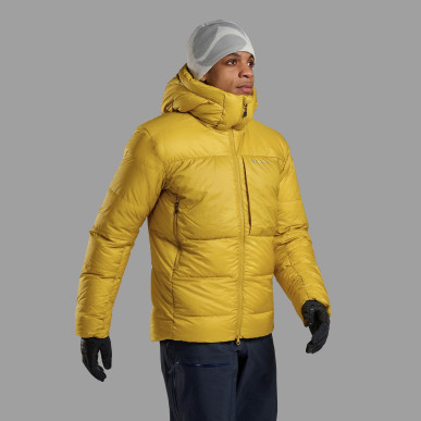 KAMEN XT HOODIE-GINKGO GOLD-L pánská bunda žlutá