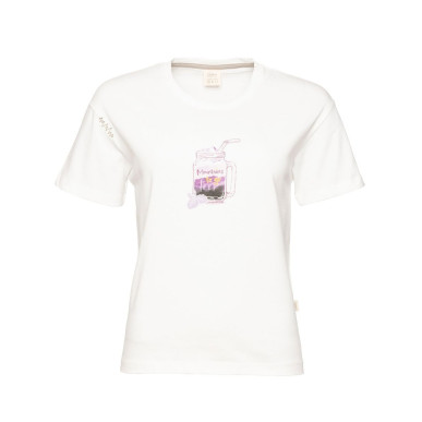 LEOBEN MOUNTAINS TO GO-WHITE-42 dámské tričko bílé