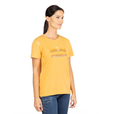 ISEO TIME TO CHILL-OCHRE-34 dámské tričko okrové