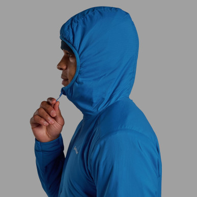 SIROCCO HOODIE-NEPTUNE BLUE-XL pánská bunda modrá