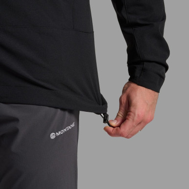 TENACITY HOODIE-BLACK-L pánská bunda černá