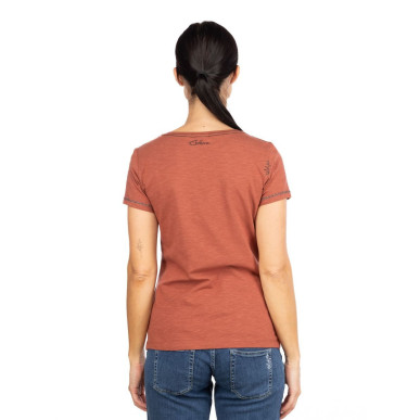 GANDIA ALPACA GANG WINTER-BRICK-40 dámské tričko cihlové