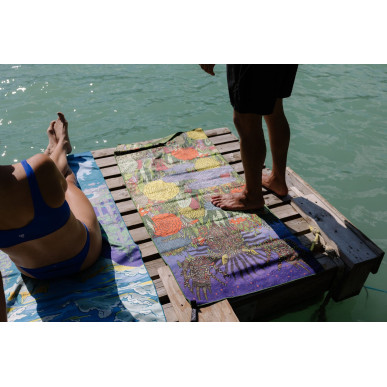 PACKTOWL PERSONAL BODY Mystic Moose ručník 64x137cm potisk divočina