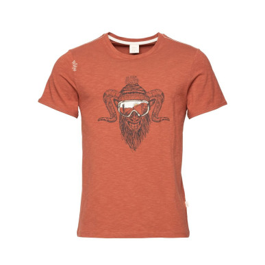 ROCK HERO WINTER-BRICK-XL pánské tričko cihlové