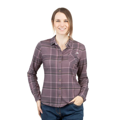 SIMILAUN 2.0-DARK VIOLET-34 dámská košile tmavě fialová