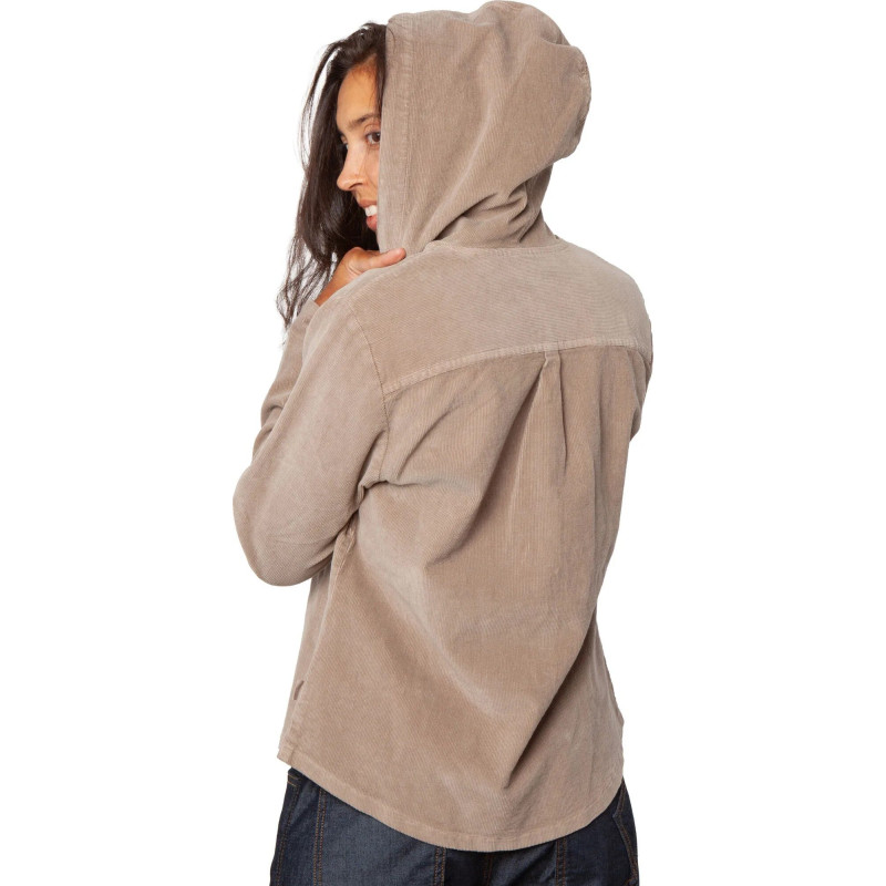 FENDELS-DARK SAND-42 dámská košile tmavě písková