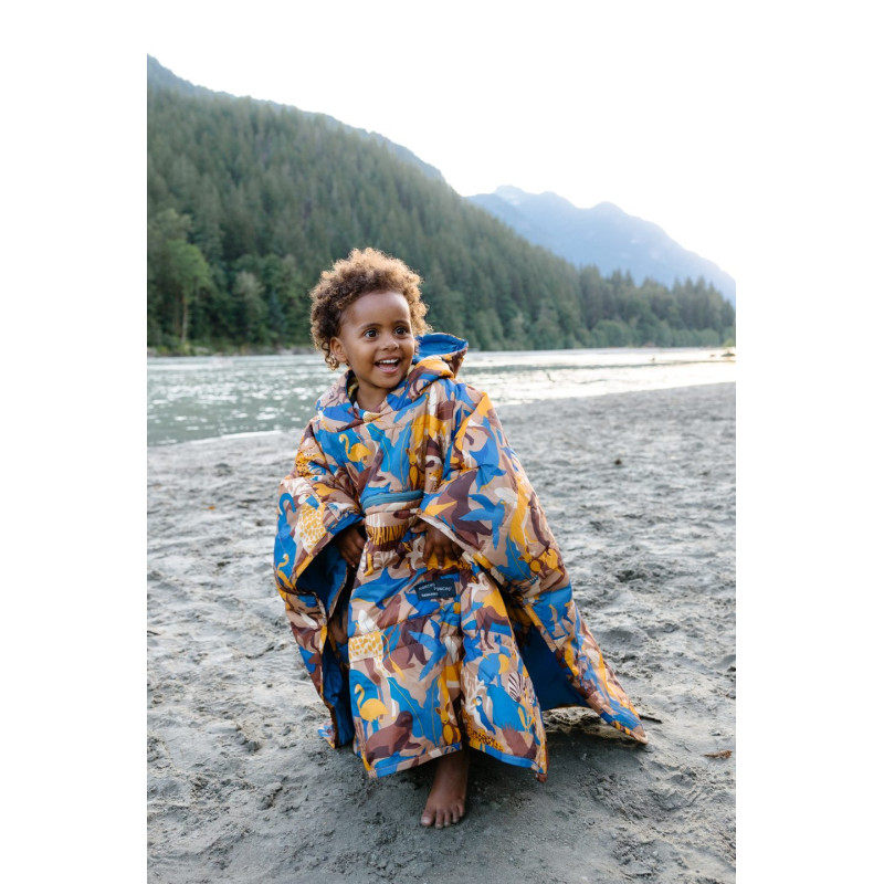 KIDS HONCHO PONCHO Animal Print dětské eraLoftové pončo se zvířátky