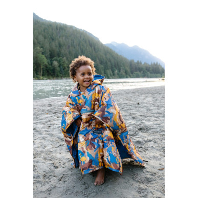 KIDS HONCHO PONCHO Animal Print dětské eraLoftové pončo se zvířátky