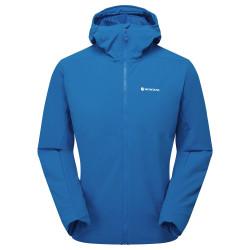 KHAMSIN HOODIE-NEPTUNE BLUE-M pánská bunda modrá