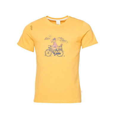 TYROLEAN TRIP-OCHRE-S pánské tričko okrové