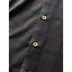 SEBASTIAN 2.0-DARK GREY-XS pánská košile tmavě šedá