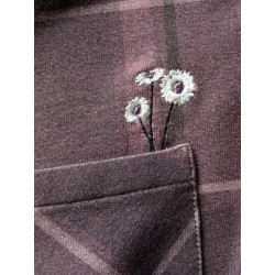 SIMILAUN 2.0-DARK VIOLET-44 dámská košile tmavě fialová