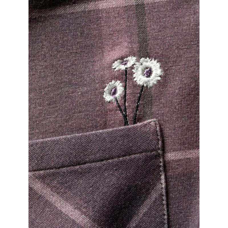 SIMILAUN 2.0-DARK VIOLET-44 dámská košile tmavě fialová