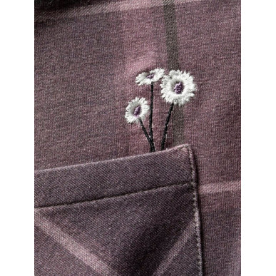 SIMILAUN 2.0-DARK VIOLET-44 dámská košile tmavě fialová