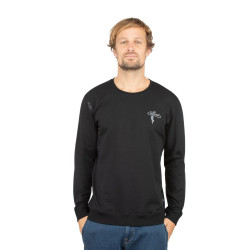 HOKKAIDO CHILLAZ ROPE-BLACK-XXL pánská mikina černá