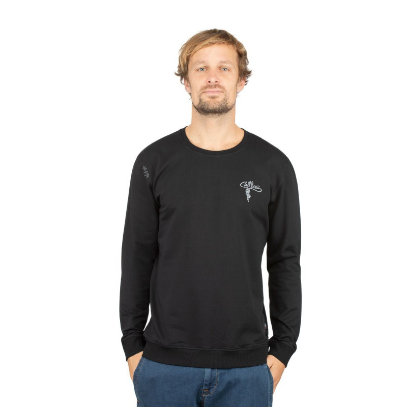 HOKKAIDO CHILLAZ ROPE-BLACK-XXL pánská mikina černá