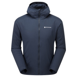 SIROCCO HOODIE-ECLIPSE BLUE-M pánská bunda modrá