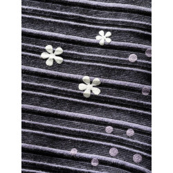 FANCY LITTLE DOT-VIOLET-34 dámské tričko fialové