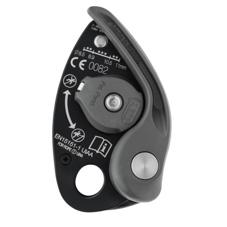 GRIGRI+ jistící brzda šedá