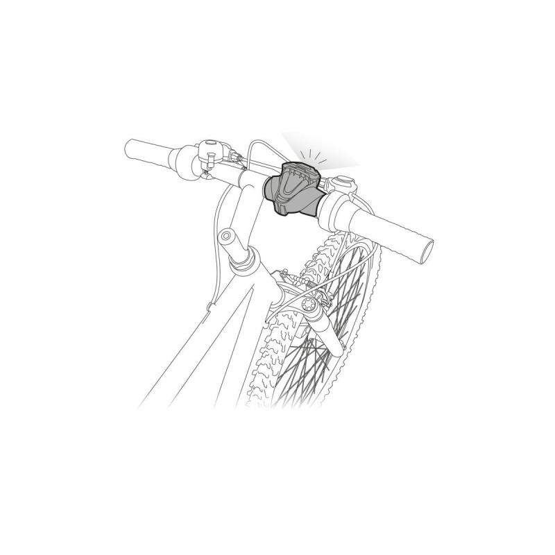 BIKE ADAPT PLATE 2 adaptér na čelovku BIKE ADAPT PLATE 2 adaptér na čelovku