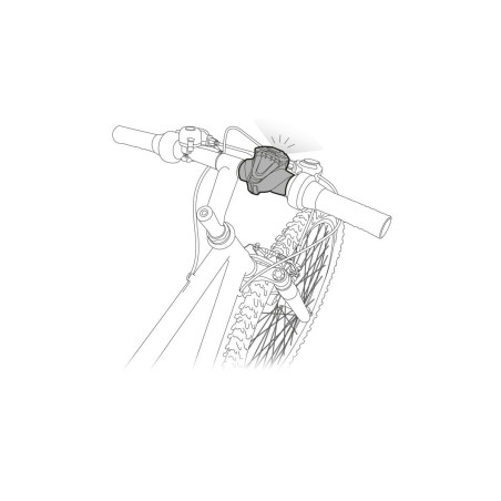 BIKE ADAPT PLATE 2 adaptér na čelovku