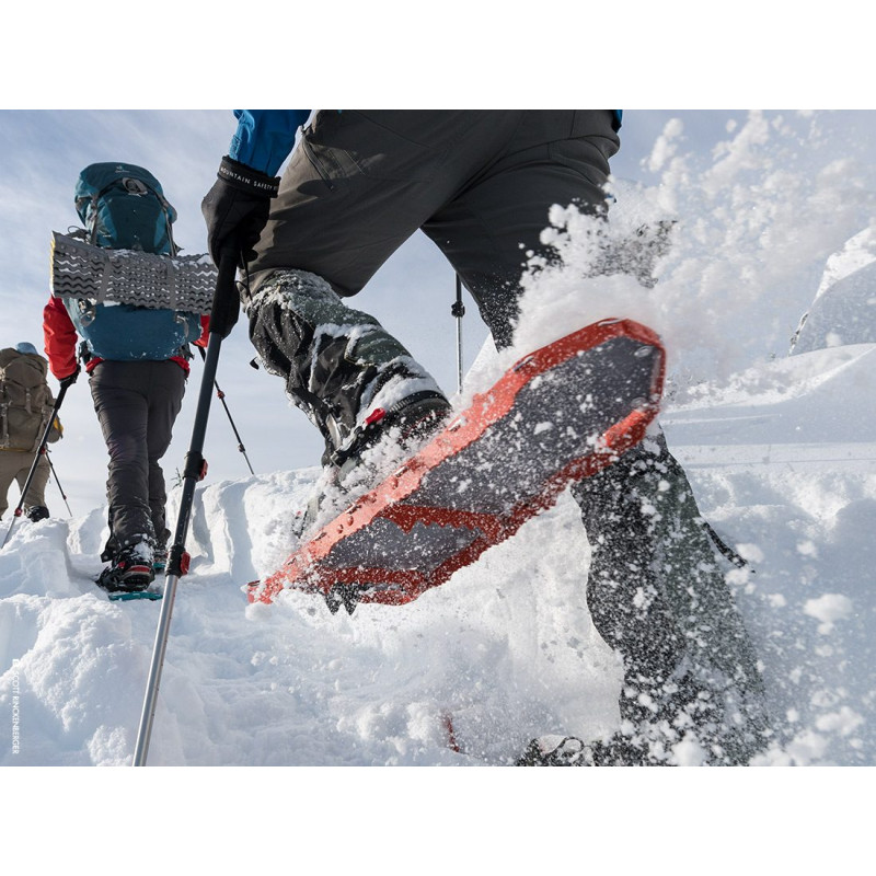 LIGHTNING EXPLORE M 30 International Orange pánské sněžnice 76cm červený rám